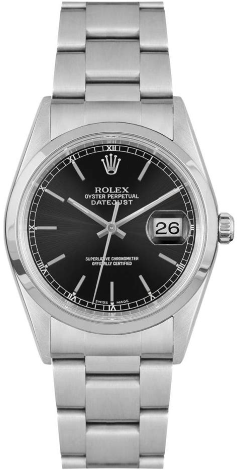 rolex datejust 36 schwarzes zifferblatt|Rolex 2022 release Datejust 36.